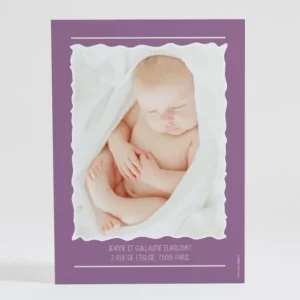 Faire-part de naissance Symboles de joie Garcon*Faire-part Elégant Clearance