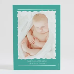 Faire-part de naissance Symboles de joie Garcon*Faire-part Elégant Clearance