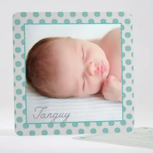Faire-part de naissance Tapis de fleurs*Faire-part Elégant Discount
