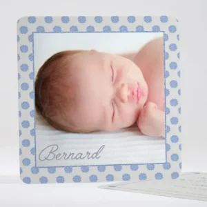 Faire-part de naissance Tapis de fleurs*Faire-part Elégant Discount