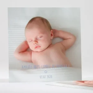 Faire-part de naissance Tout doux*Faire-part Elégant Sale