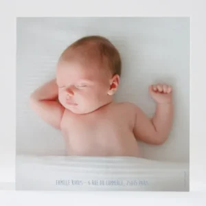 Faire-part de naissance Tout doux*Faire-part Elégant Sale