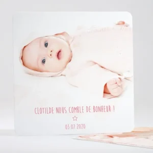 Faire-part de naissance Tout doux*Faire-part Elégant Sale