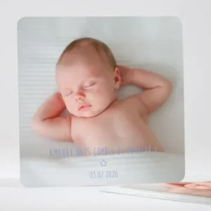 Faire-part de naissance Tout doux*Faire-part Elégant Sale