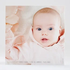 Faire-part de naissance Tout doux*Faire-part Elégant Sale