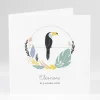 Faire-part de naissance Tropical mood*Faire-part Elégant Fashion