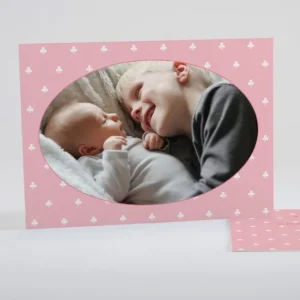 Faire-part de naissance Trefles delicats*Faire-part Elégant Discount