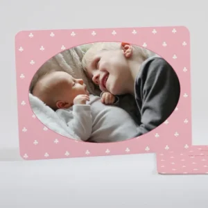 Faire-part de naissance Trefles delicats*Faire-part Elégant Discount