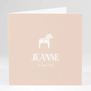 Faire-part de naissance Uni*Faire-part Elégant Online
