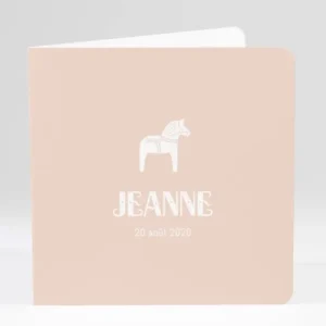 Faire-part de naissance Uni*Faire-part Elégant Online
