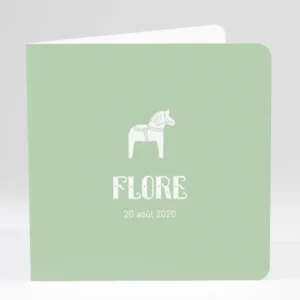 Faire-part de naissance Uni*Faire-part Elégant Online
