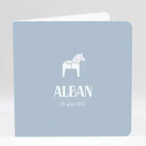 Faire-part de naissance Uni*Faire-part Elégant Online