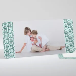 Faire-part de naissance vagues scandinaves*Faire-part Elégant Fashion