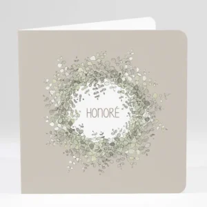 Faire-part de naissance Vegetal livret*Faire-part Elégant Best