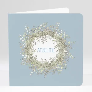 Faire-part de naissance Vegetal livret*Faire-part Elégant Best