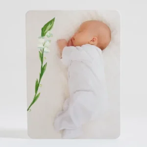 Faire-part de naissance Vive le muguet*Faire-part Elégant Clearance