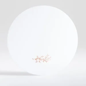 Faire-part de naissance Vierge Branche Rond*Faire-part Elégant Clearance