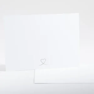 Faire-part de naissance Vierge Coeur dore paysage*Faire-part Elégant Clearance
