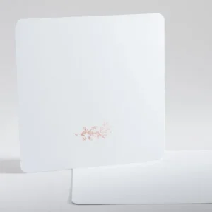 Faire-part de naissance Vierge Branche Carre*Faire-part Elégant Outlet