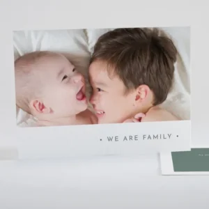 Faire-part de naissance We are family*Faire-part Elégant Sale