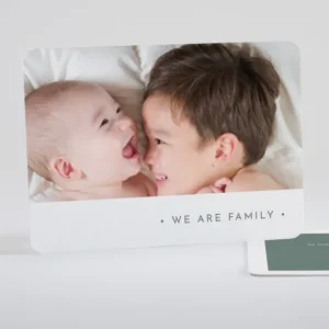 Faire-part de naissance We are family*Faire-part Elégant Sale