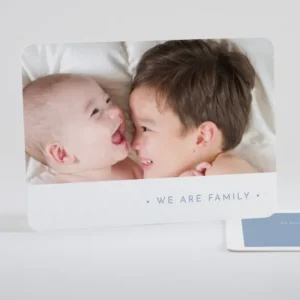 Faire-part de naissance We are family*Faire-part Elégant Sale