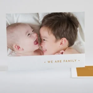 Faire-part de naissance We are family*Faire-part Elégant Sale