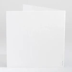 Faire-part vierge - Carre Livret (13.5 x 13.5 cm)*Faire-part Elégant Clearance