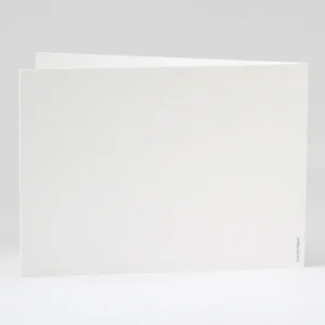 Faire-part vierge - Livret paysage (14.5 x 10.5 cm)*Faire-part Elégant Best