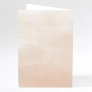 Livret de messe bapteme Watercolor*Faire-part Elégant Clearance