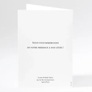 Livret de messe mariage Bouquet romantique*Faire-part Elégant New