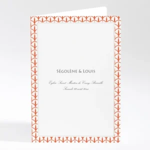 Livret de messe mariage Belle promesse*Faire-part Elégant Online