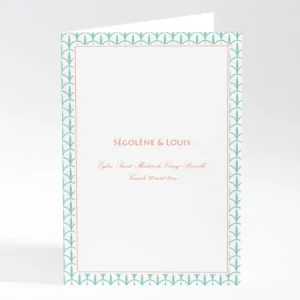 Livret de messe mariage Belle promesse*Faire-part Elégant Online