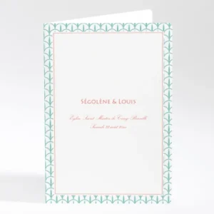 Livret de messe mariage Belle promesse*Faire-part Elégant Online