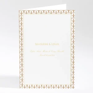 Livret de messe mariage Belle promesse*Faire-part Elégant Online