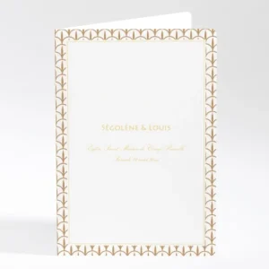 Livret de messe mariage Belle promesse*Faire-part Elégant Online