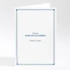 Livret de messe mariage Contemporain*Faire-part Elégant Best