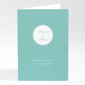 Livret de messe mariage Dentelle*Faire-part Elégant Fashion