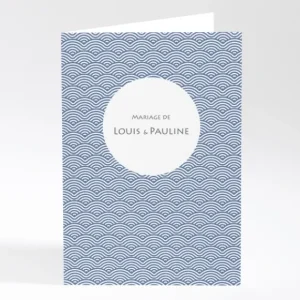 Livret de messe mariage Elegance scandinave*Faire-part Elégant Online