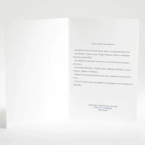 Livret de messe mariage Elegantes baies*Faire-part Elégant Clearance