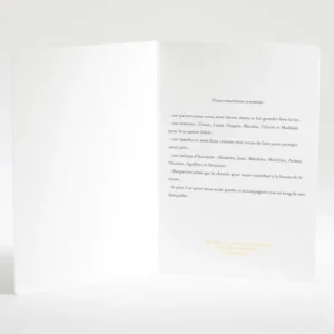 Livret de messe mariage Elegantes baies*Faire-part Elégant Clearance