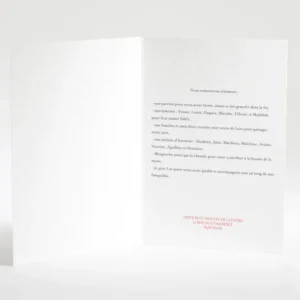 Livret de messe mariage Elegantes baies*Faire-part Elégant Clearance