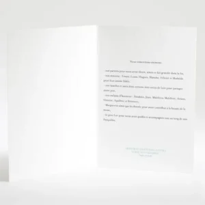 Livret de messe mariage Elegantes baies*Faire-part Elégant Clearance