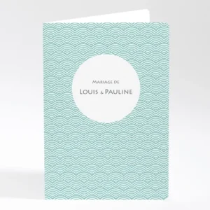 Livret de messe mariage Elegance scandinave*Faire-part Elégant Online