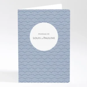 Livret de messe mariage Elegance scandinave*Faire-part Elégant Online