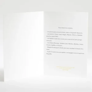Livret de messe mariage Elegantes baies*Faire-part Elégant Clearance