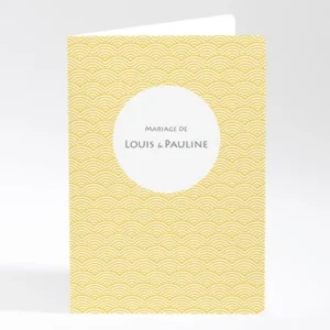 Livret de messe mariage Elegance scandinave*Faire-part Elégant Online