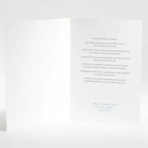 Livret de messe mariage Feuillage*Faire-part Elégant Discount
