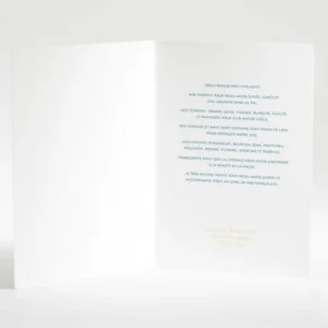 Livret de messe mariage Feuillage*Faire-part Elégant Discount