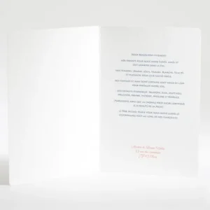 Livret de messe mariage Feuillage*Faire-part Elégant Discount